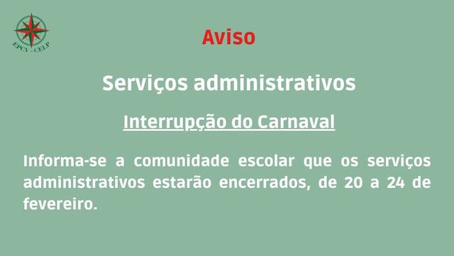 Interrupção do Carnaval